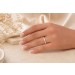 Memoire Alliance Ring Gold 585 14K  Lab Grown Diamanten 1.6ct