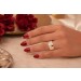 Diamant Ring Gold 333 8K Lab Grown Diamanten 0.25ct
