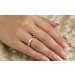 Diamant Ring Gold 333 8K Lab Grown Diamanten 0.80ct