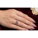 Turmalin Ring Gold 585 14K nat. pinker Turmalin 1.25ct Natur Diamanten 