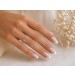 Edelsteinring Gold 333 8K nat. Swiss Blautopas Tsavorit Citrin pinker Turmalin