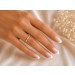 Saphir Ring Gold 585 14K bunte Natur Saphire Citrin Tansanit 1.2ct