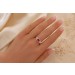 Turmalin Ring Gold 333 8K nat. pinker Turmalin 1.25ct Natur Diamanten