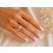 Brillant Ring Gold 585 14K Natur Diamanten 0.25ct