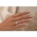 Diamant Ring Gold 333 8K Lab Grown Diamanten 0.43ct