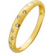 Diamant Ring Gold 585 14K Diamanten 0.12ct