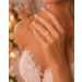 Memoire Ring Gold 585 14K Brillanten 0.11ct