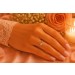 Morganit Ring Gold 585 14K rosa Morganit 0.12ct Champagner Diamanten 0.12ct