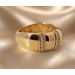 Zirkonia Ring Gold 333 8 Karat weiße Zirkonia Steine