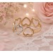 Herz Ring Gold Weißgold 333 8 Karat 