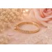 Zirkonia Ring Gold 333 8K weiße Zirkonia Steine