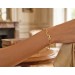 Paperclip Armband 5,8mm Gelbgold 333 8 K poliert  