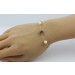 Perlmutt Armband Gelbgold 585 6 Suesswasser Zuchtperlen