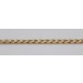 Panzerketten Armband Gelbgold 750 18 Karat halbmassiv 
