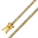 Tennisarmband Gelbgold 585 14K Diamanten 2ct Champagner