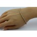 Tennisarmband Gelbgold 585 14K Diamanten 2ct Champagner