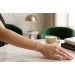 Tennisarmband Gelbgold 585 14K Diamanten 2ct Champagner