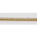 Tennisarmband Gold 333 8 Karat champagnerfarbene Brillanten 1.0ct  