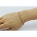 Tennisarmband 1.0ct Gold 585 14 Karat Lab Grown Diamanten