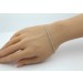Tennis Armband 1.28ct Weißgold 585 14K Lab Grown Diamanten