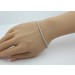 Tennis Armband 3.0ct Weißgold 585 14K Lab Grown Diamanten
