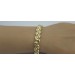 Drop Tropfen Armband Gelbgold 585 14K halbmassiv 