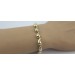 Tropfen Armband Gelbgold 333 8K halbmassiv
