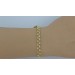 Tropfen Armband Gelbgold 585 14K halbmassiv