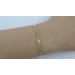 Armband Gelbgold 333 8K Süßwasser Zuchtperlen