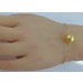 Perlen Armreif Gold 750 18K goldene Südseeperle Süsswasser Zuchtperlen
