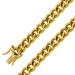 Panzerarmband Gold 375 9 Karat halbmassiv