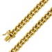 Panzerarmband Gold 585 14 Karat halbmassiv