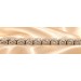 Tennisarmband Weißgold 585 14K Labor Diamanten 10ct