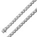 Tennisarmband Weißgold 585 14K Labor Diamanten 10ct
