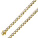 Tennisarmband Gold 585 14K Labor Brillanten 7ct 