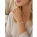 Tennisarmband Gold 585 14K Labor Brillanten 7ct 