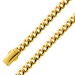Panzerketten Cuban Armband Gold 333 8 Karat 19cm
