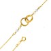 Perlenarmband Gold 333 8K Süßwasserperlen 3.2mm