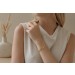 Panzerketten Armband Gold 333 8 Karat satiniert poliert