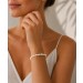 Perlenarmband Süßwasserzuchtperlen 5-5,5mm