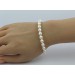 Perlenarmband Süßwasser Zuchtperlen 6.5-7mm