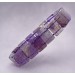 Amethyst Armband Natur lila Amethyste 205ct Stretchband