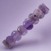 Amethyst Armband lila Natur Amethyste 165ct Stretchband