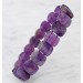 Amethyst Armband lila Natur Amethyste 155ct Stretchband
