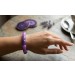 Amethyst Armband lila Natur Amethyst Edelsteine 135ct
