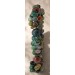 Achat Armband grün rot violetter nat. Achat 240ct