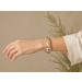 Achat Armband sonnengelb weiß orangene Achate 310ct.