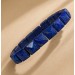 Lapislazuli Armband azurblaue Lapis Edelsteine 190ct