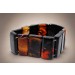Achat Armband schwarz rot weisse nat. Edelsteine 465ct