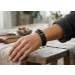 Obsidian Armband schwarz goldene nat. Edelsteine 265ct